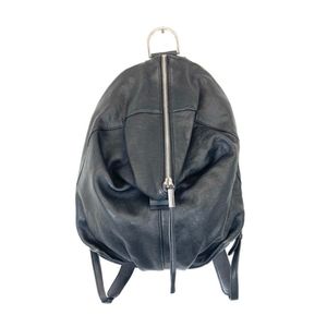 Vince Camuto Black Backpack Genuine Pebble Leather